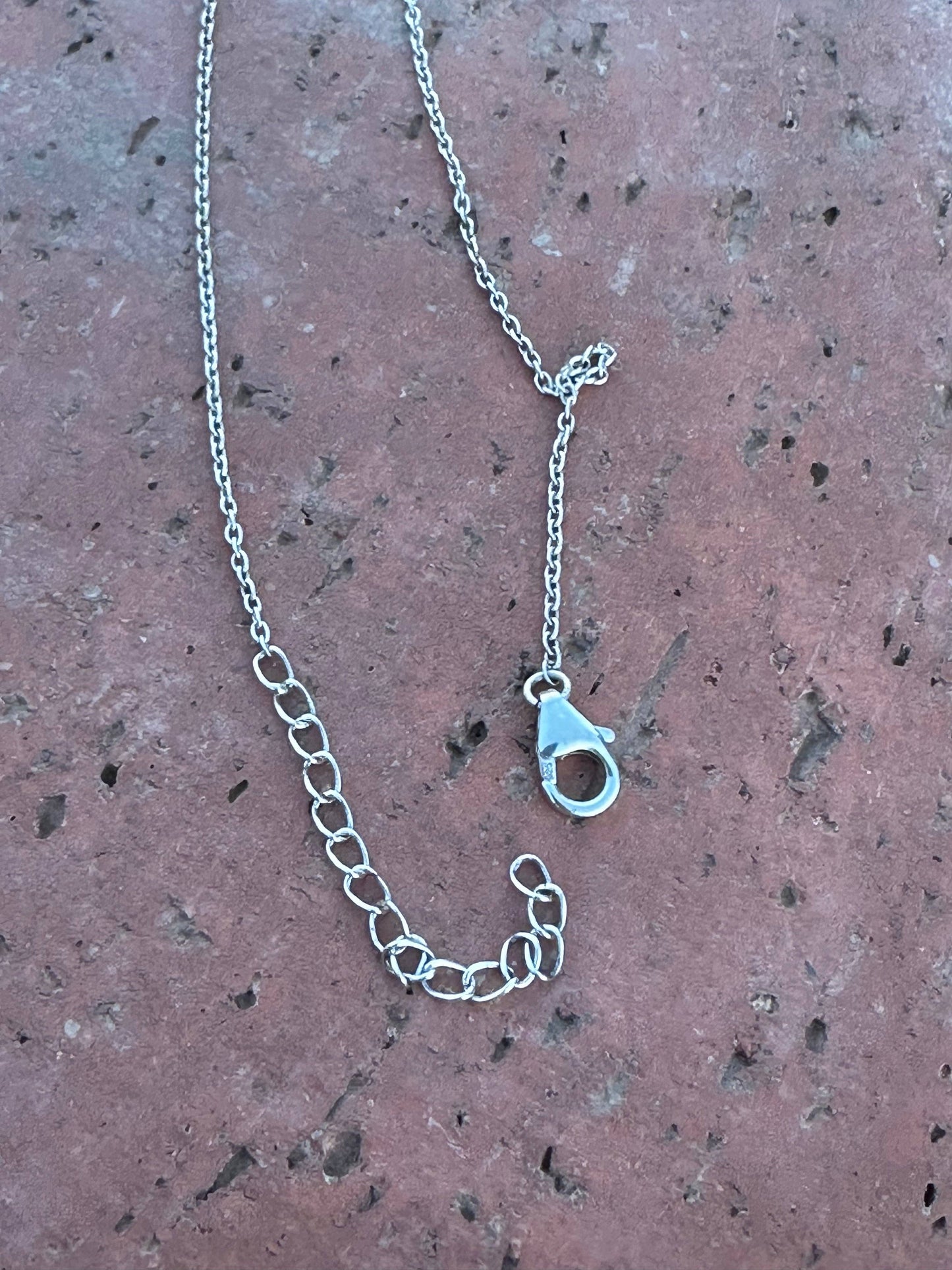 Handmade Sterling Silver Kingman Turquoise Bar Necklaces: Bandit Bar