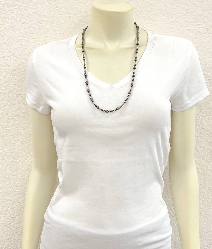 738126, Western Bead Necklace