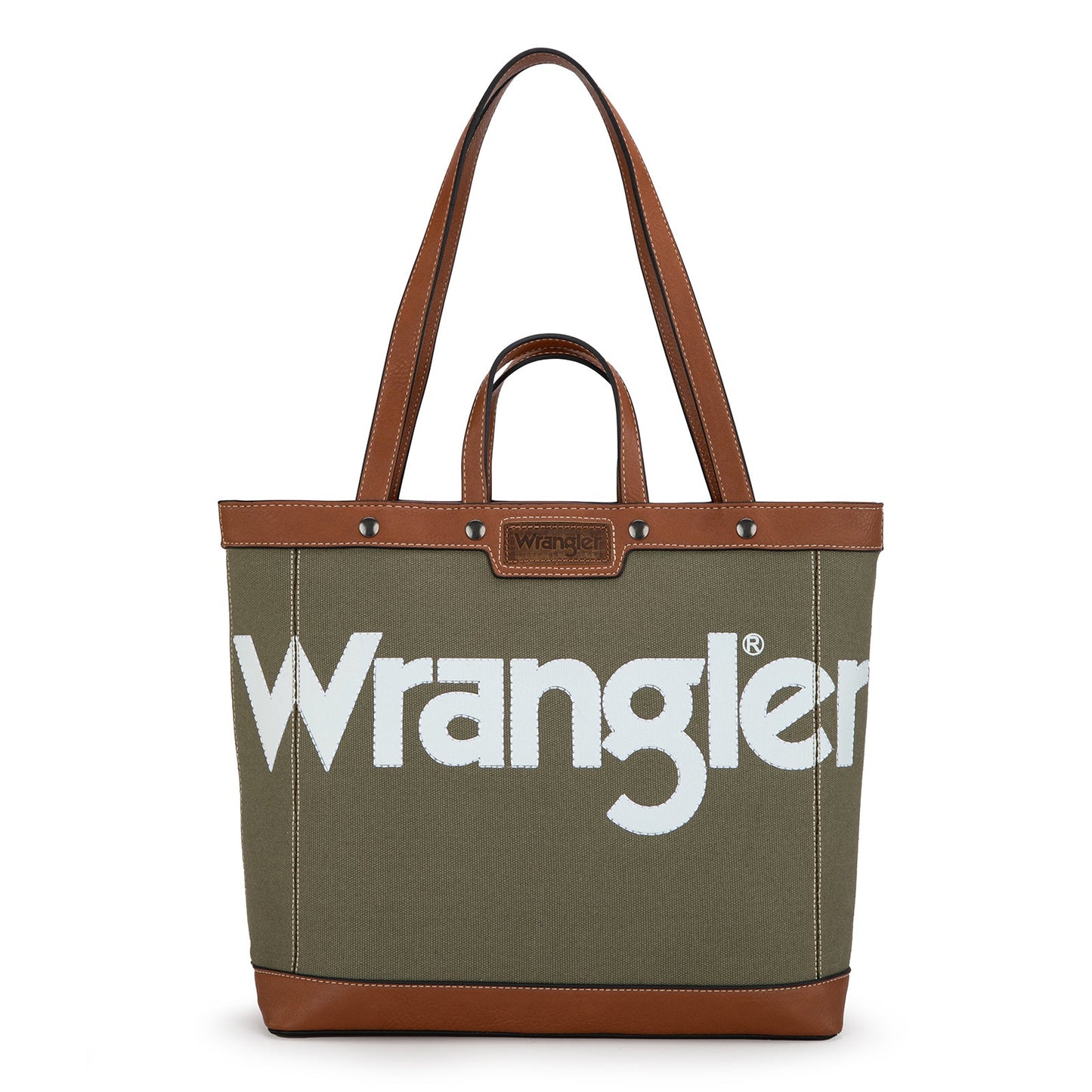 Wrangler Canvas Top Handle Tote/Shoulder Bag