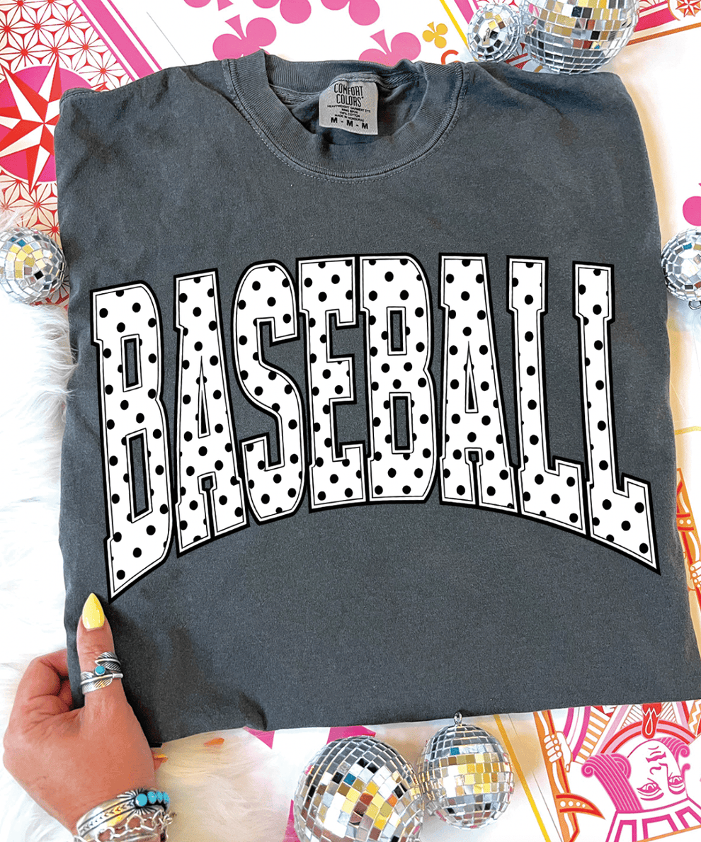 Baseball Polka Dot