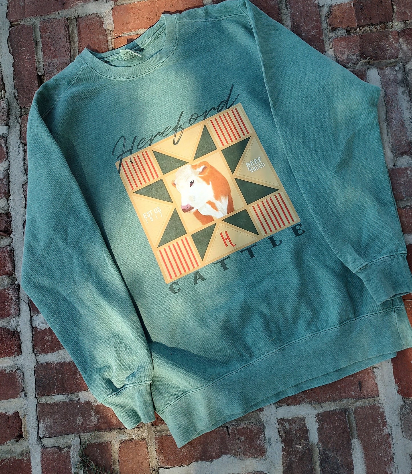 Hereford Quilt Pullover Sweater