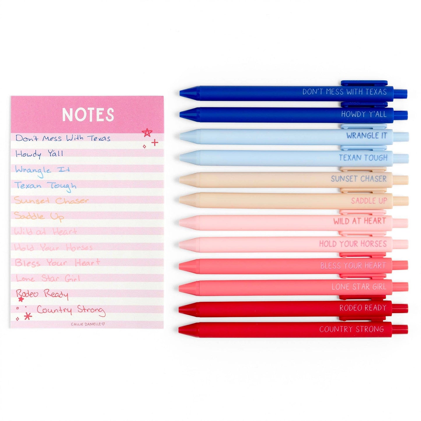 Giddy Up Texas Western Pen Set