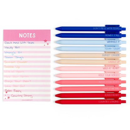 Giddy Up Texas Western Pen Set