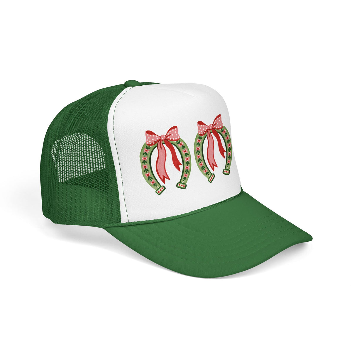 Christmas Horseshoe Trucker Hat