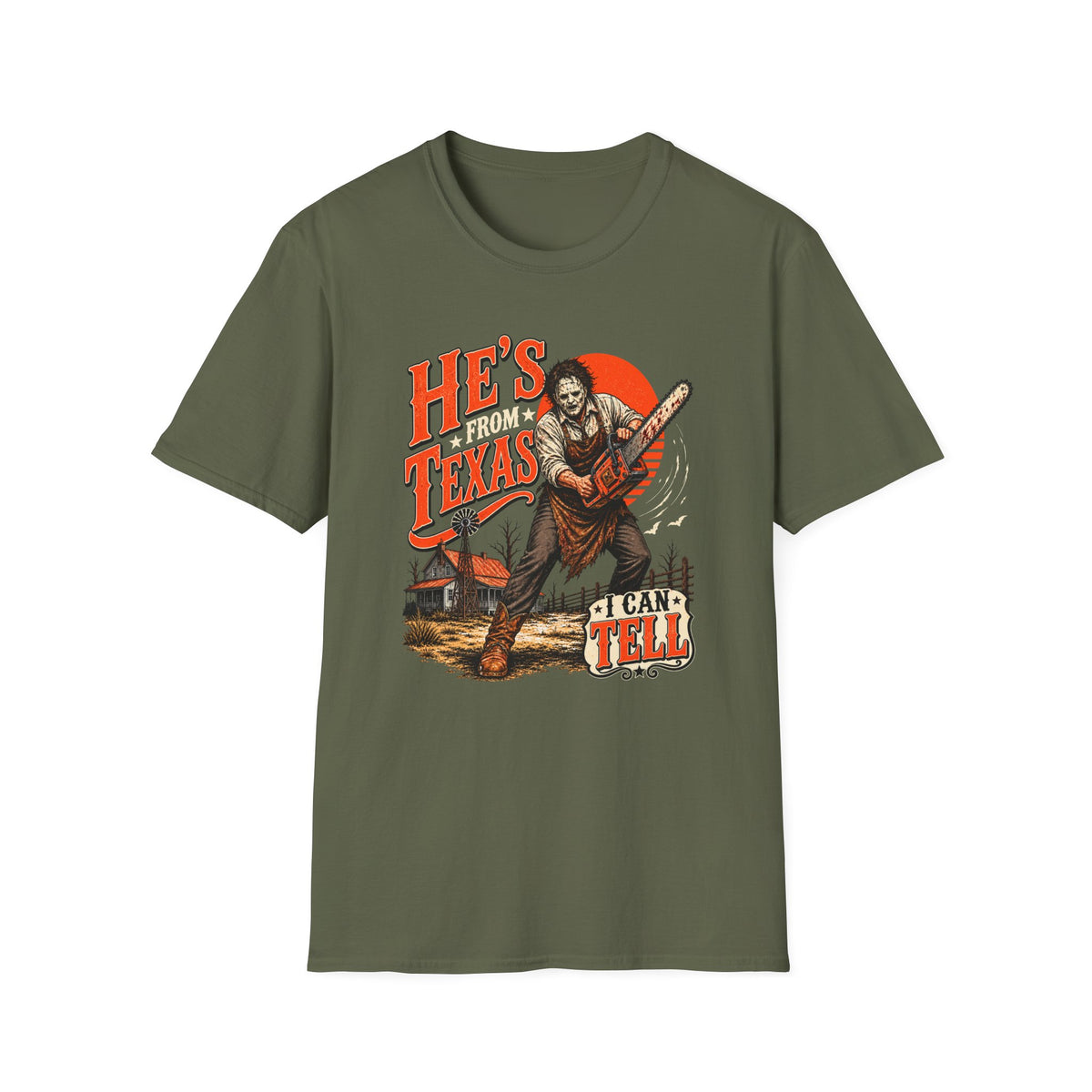He’s From Texas Chainsaw Man T-Shirt