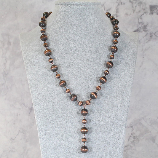 Copper Bead Necklace