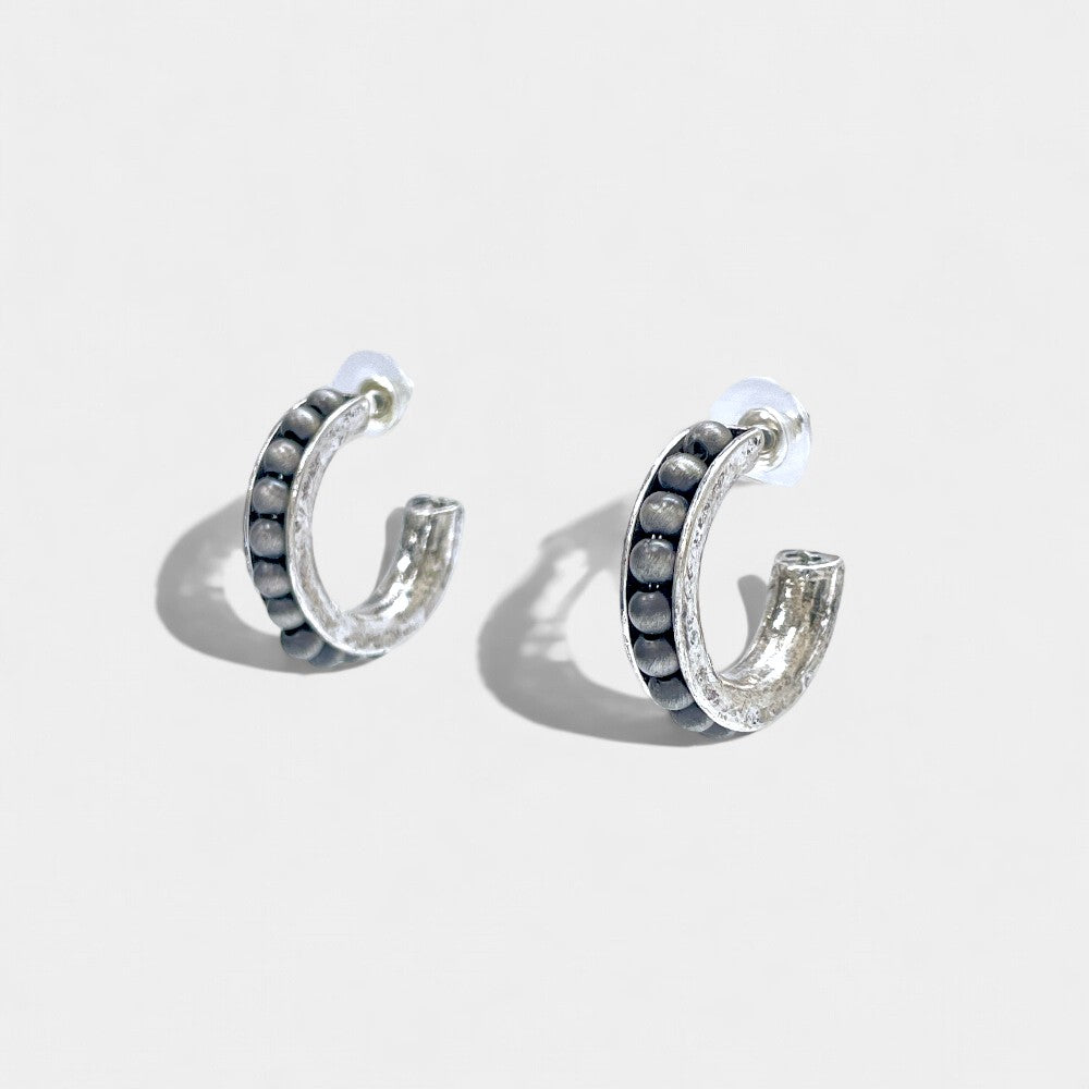 Silver Hoop Earings