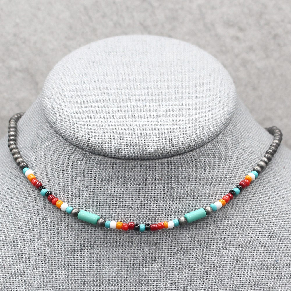 Colorful Choker Necklace