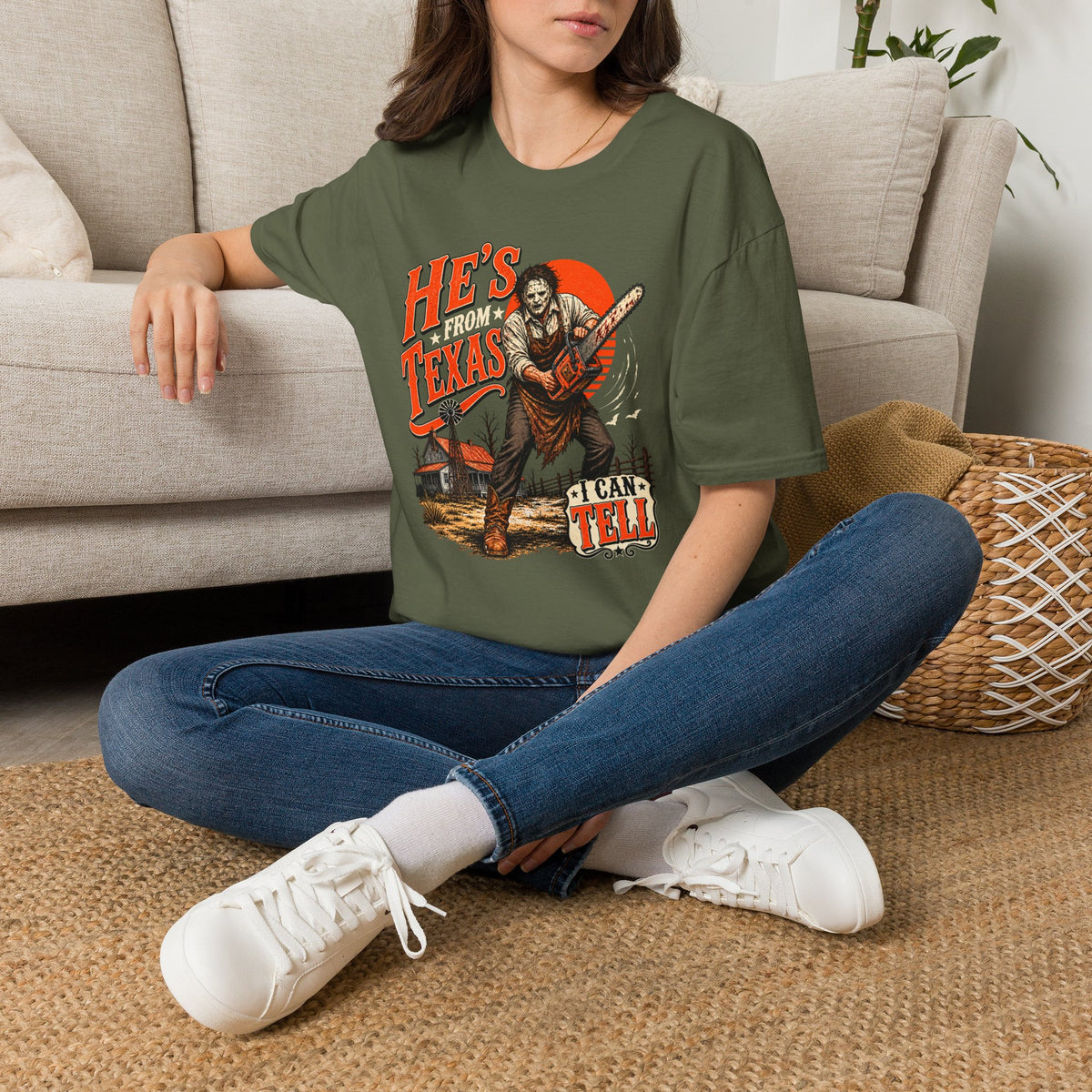 He’s From Texas Chainsaw Man T-Shirt