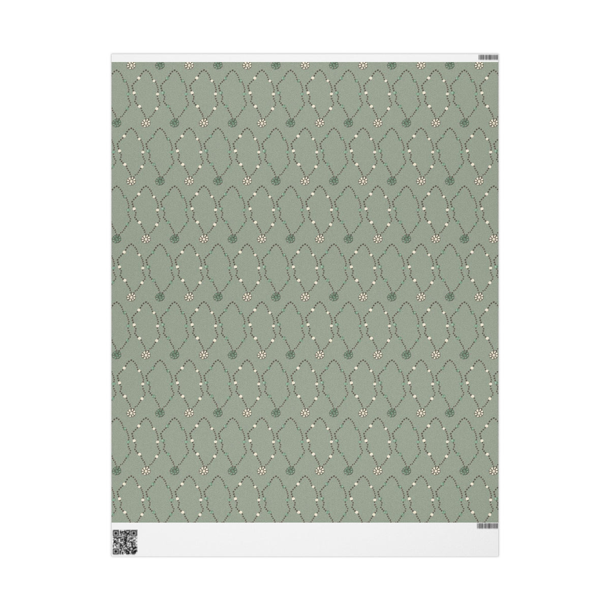 Western Beaded Pattern Wrapping Paper