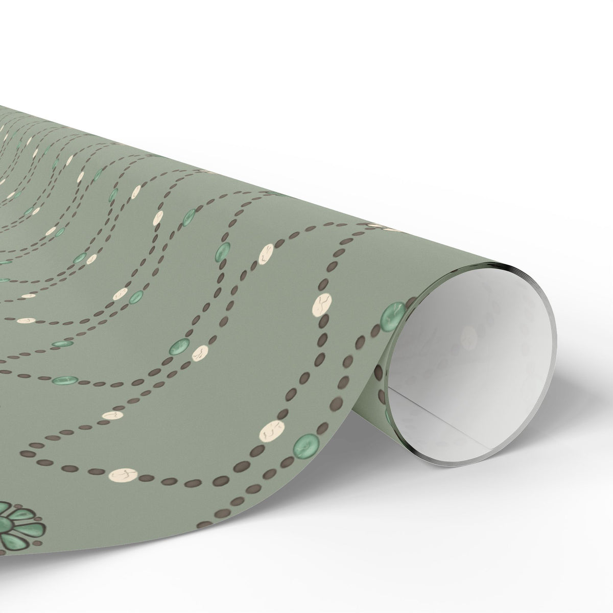 Western Beaded Pattern Wrapping Paper