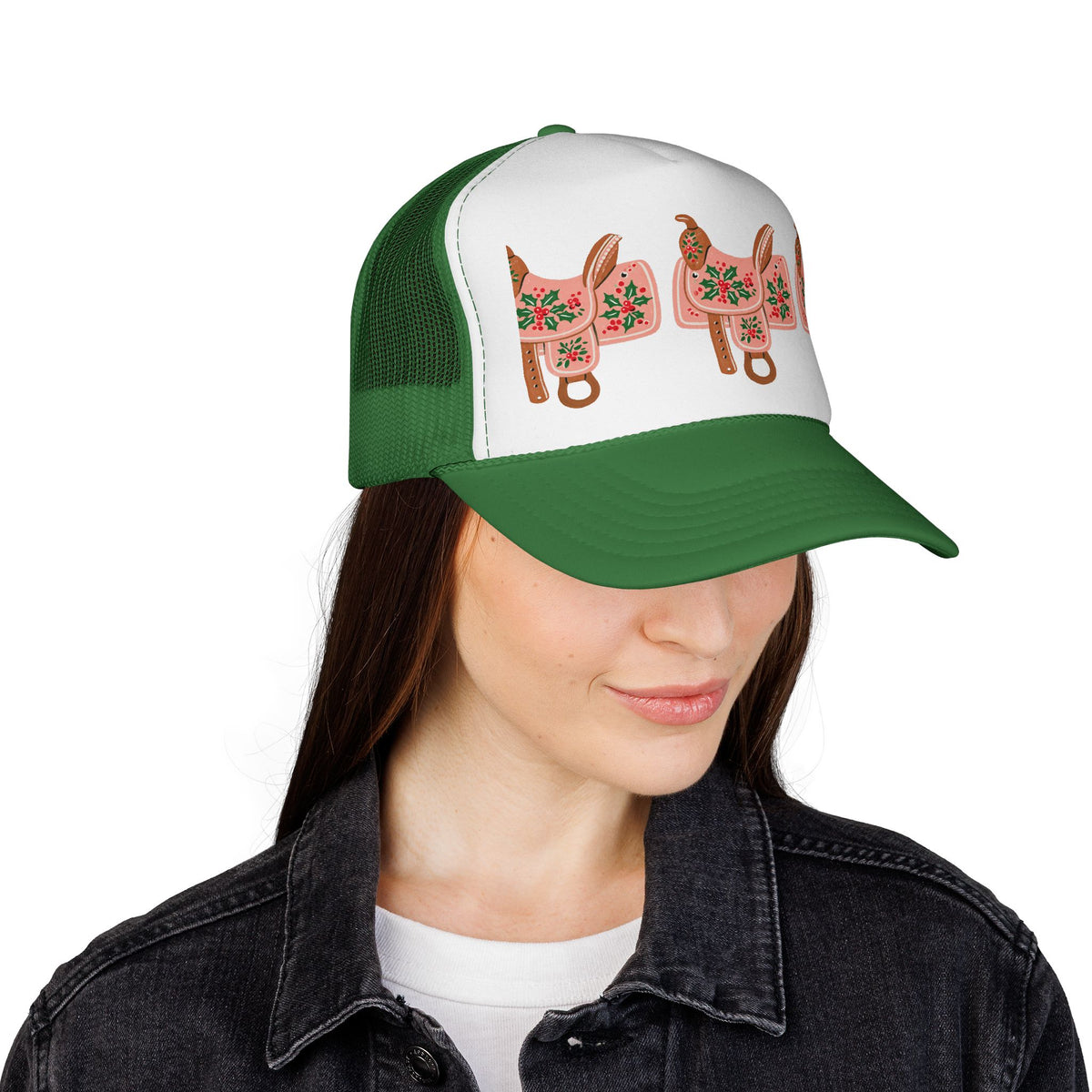 Watermelon Cowgirl Trucker Cap