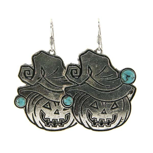 pumpkin silver turquoise