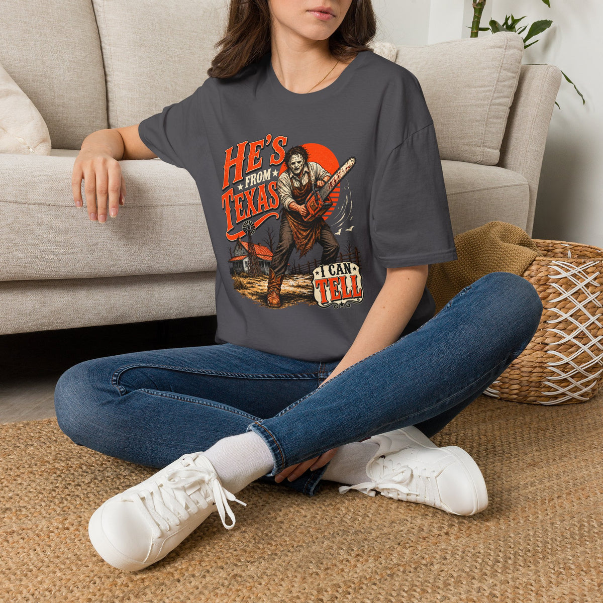 He’s From Texas Chainsaw Man T-Shirt