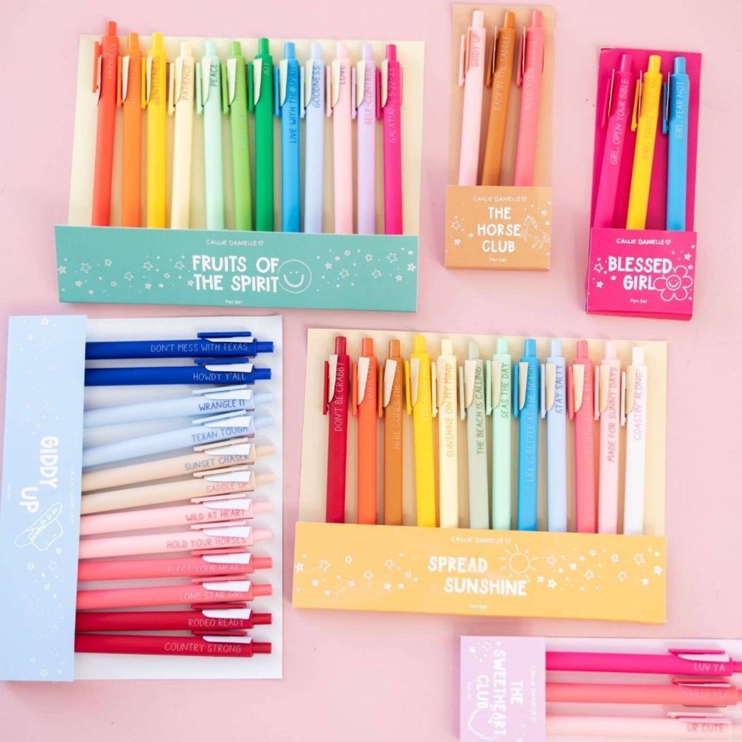 Giddy Up Texas Western Pen Set