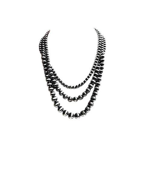 Western Pearl 3 Strands Necklace
