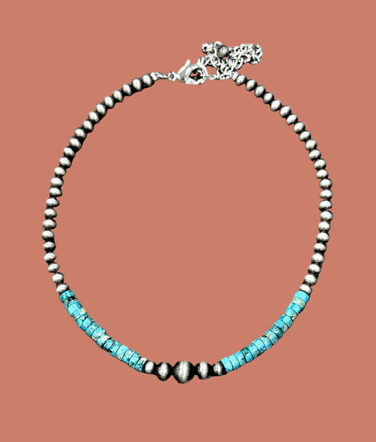 739898, 15" Western Gemstone Necklace