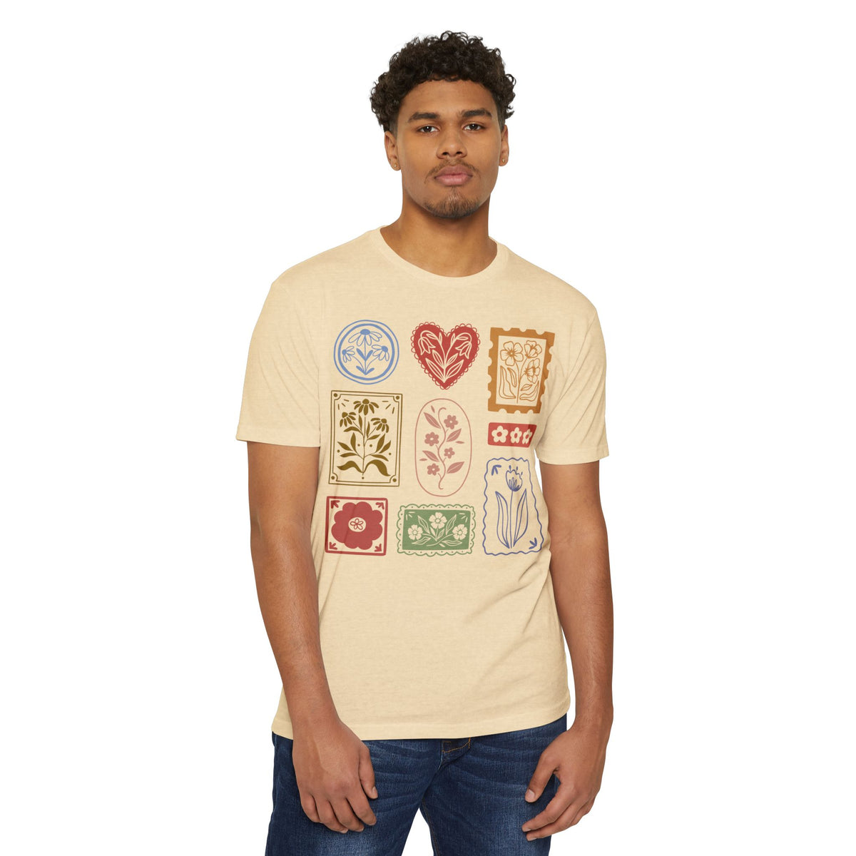 Vintage Floral Graphic T-Shirt