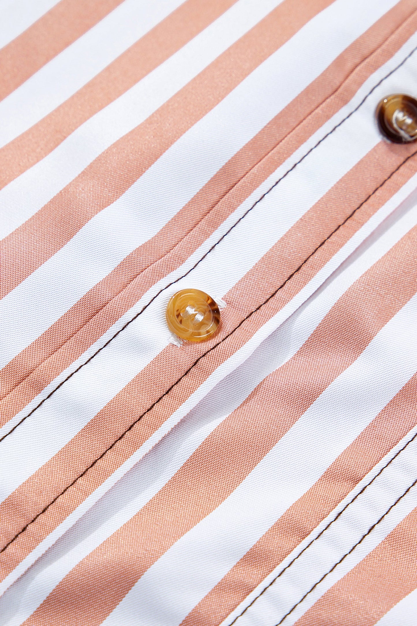 Western Stripe Button Down Long Sleeve Shirt