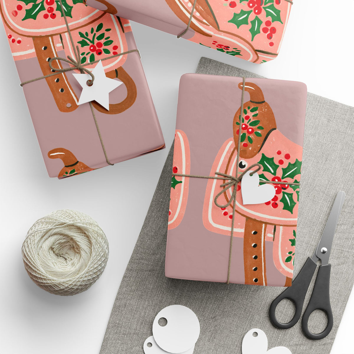 Saddle Wrapping Paper