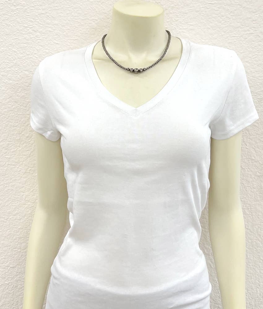 738135, 15" Polish Western Bead Necklace