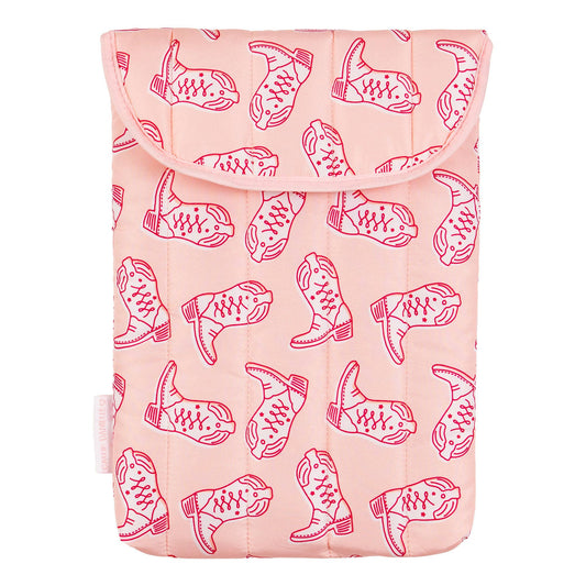 Western Cowgirl Boots Laptop Sleeve
