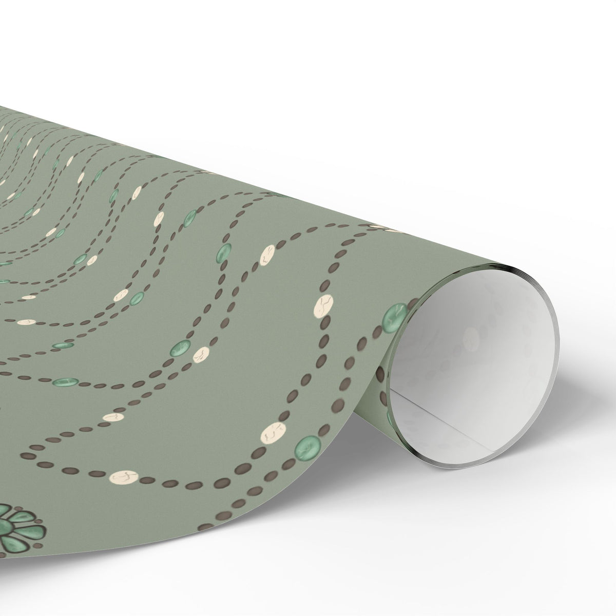 Western Beaded Pattern Wrapping Paper