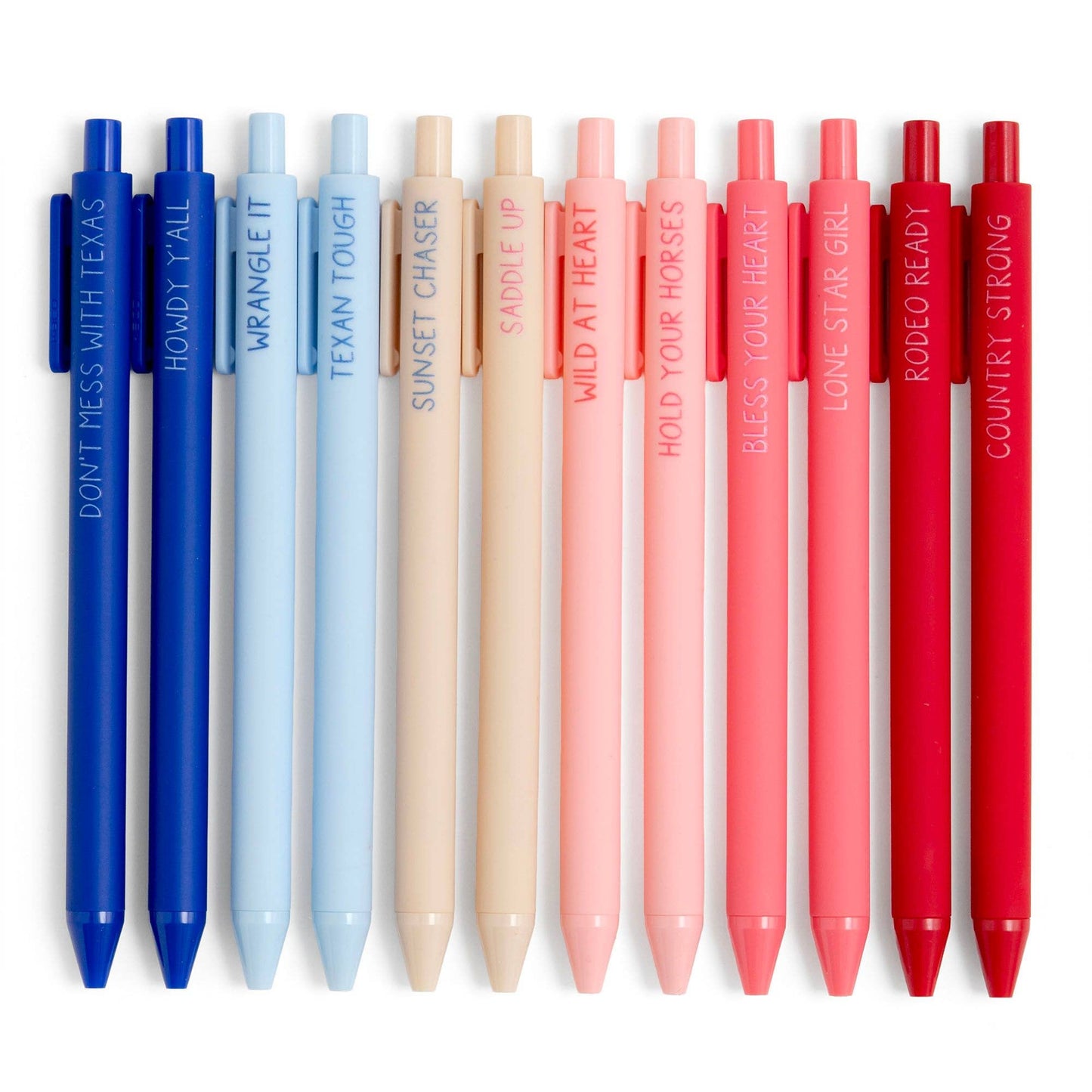 Giddy Up Texas Western Pen Set