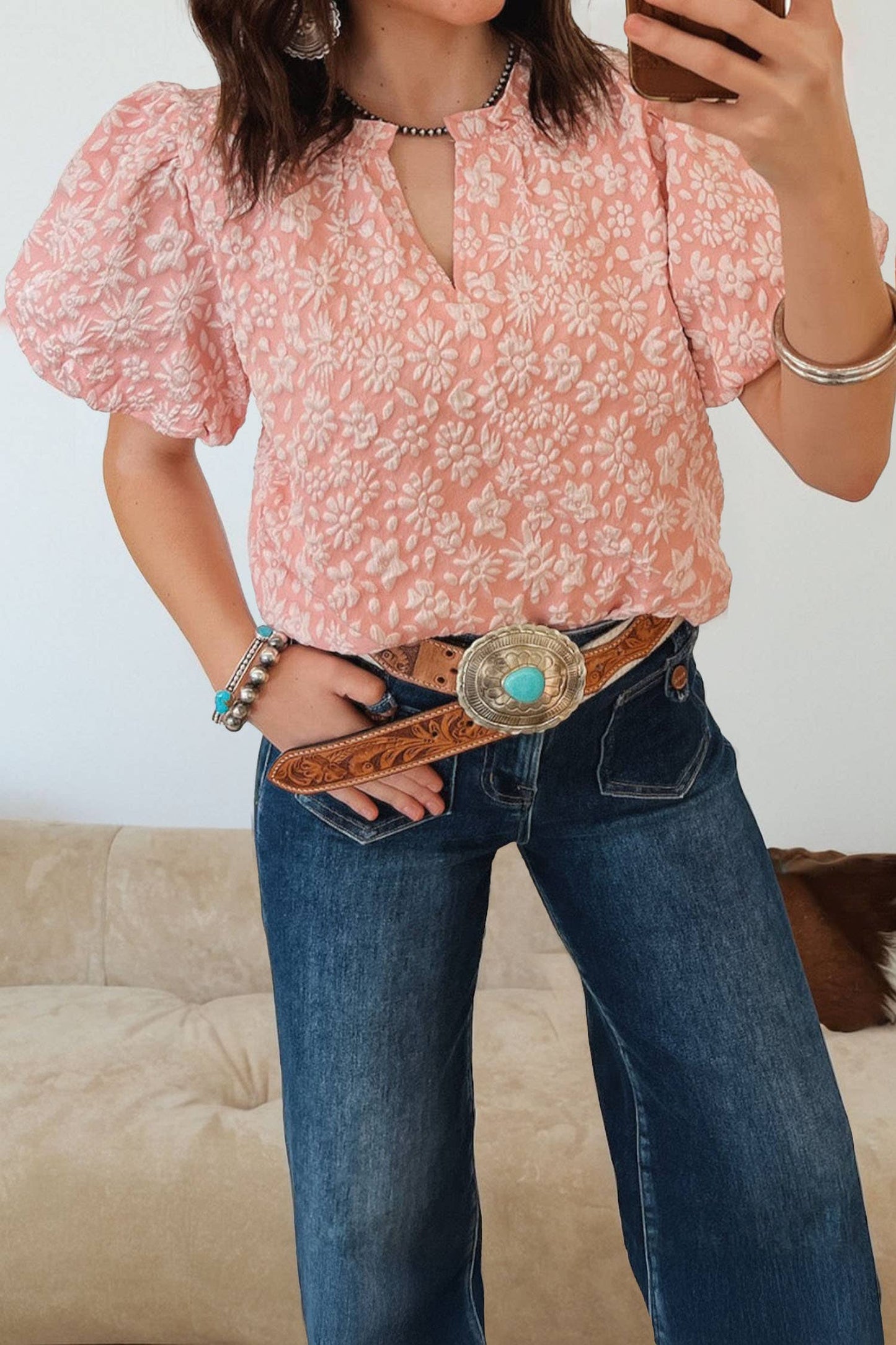 Homestead Floral Top