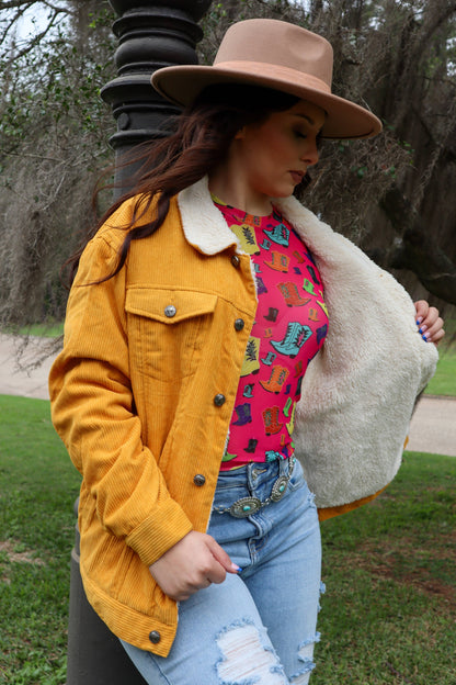 Calamity Oversized Corduroy Chore Coat