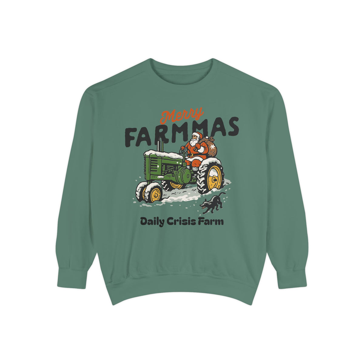 Farmmas Christmas Tractor Sweatshirt