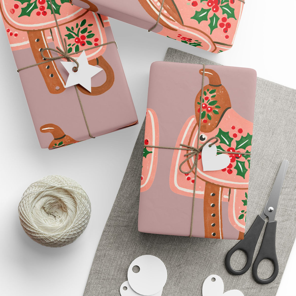 Saddle Wrapping Paper
