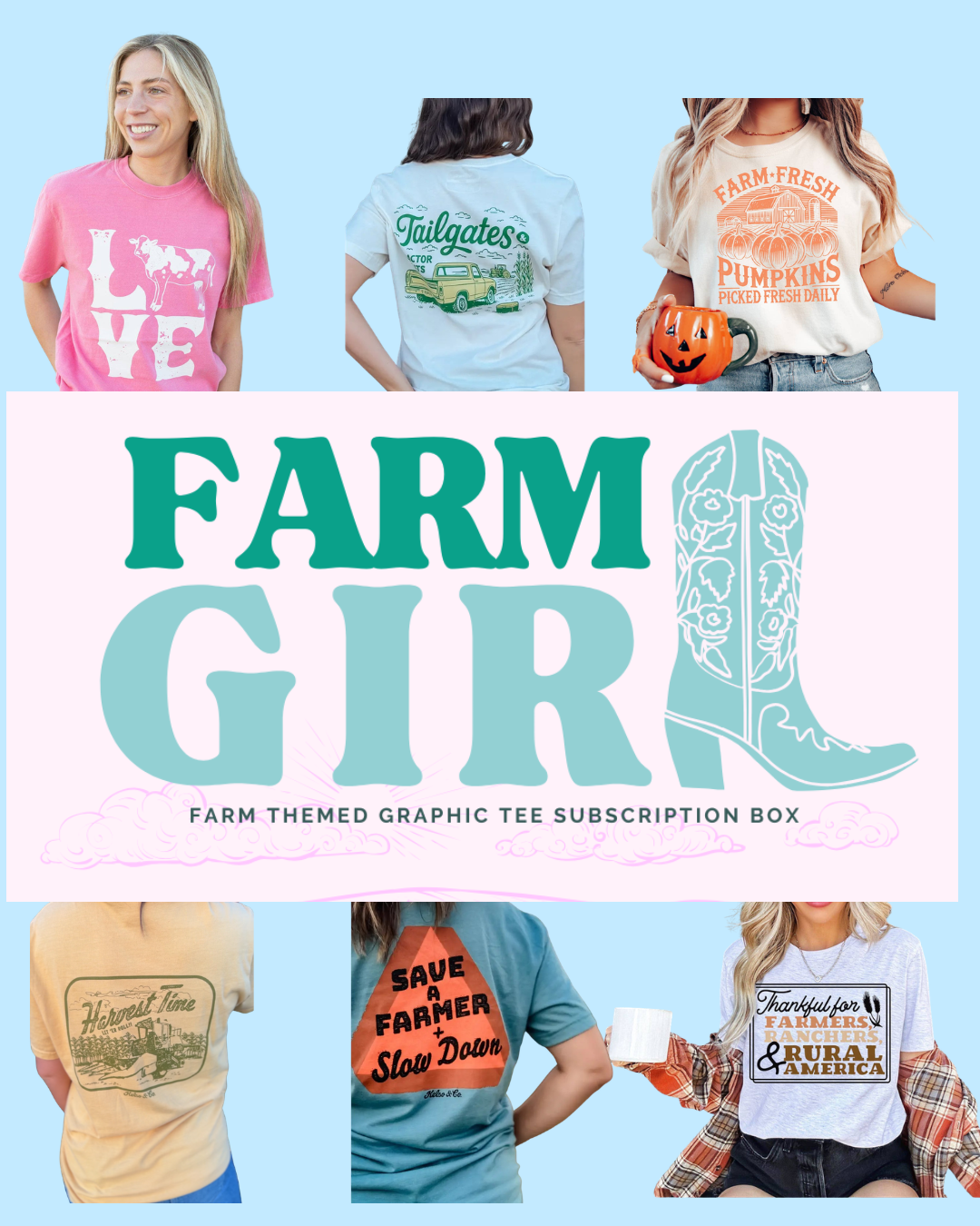 Farm Girl T-Shirt Club