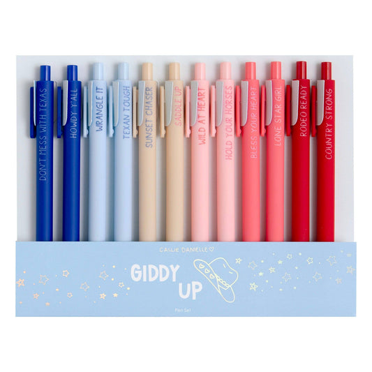 Giddy Up Texas Western Pen Set
