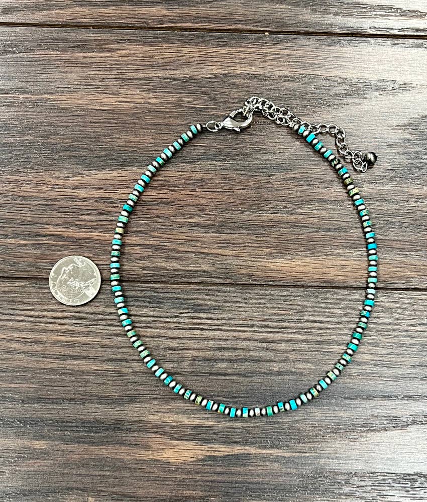 739070, 15" Western Gemstone Necklace
