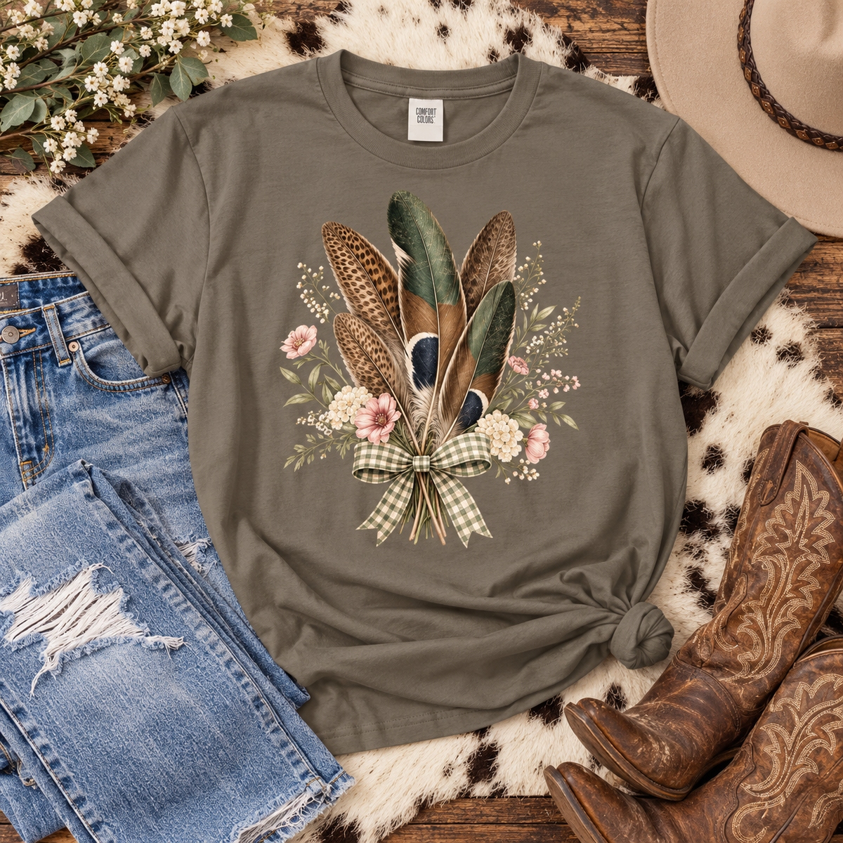 Feather Bouquet T-Shirt