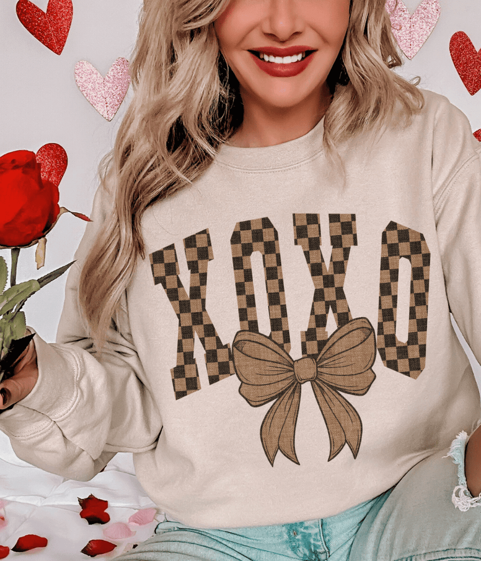 Checkered XOXO Neutral