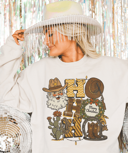 Cowboy HoHoHo Merry Christmas