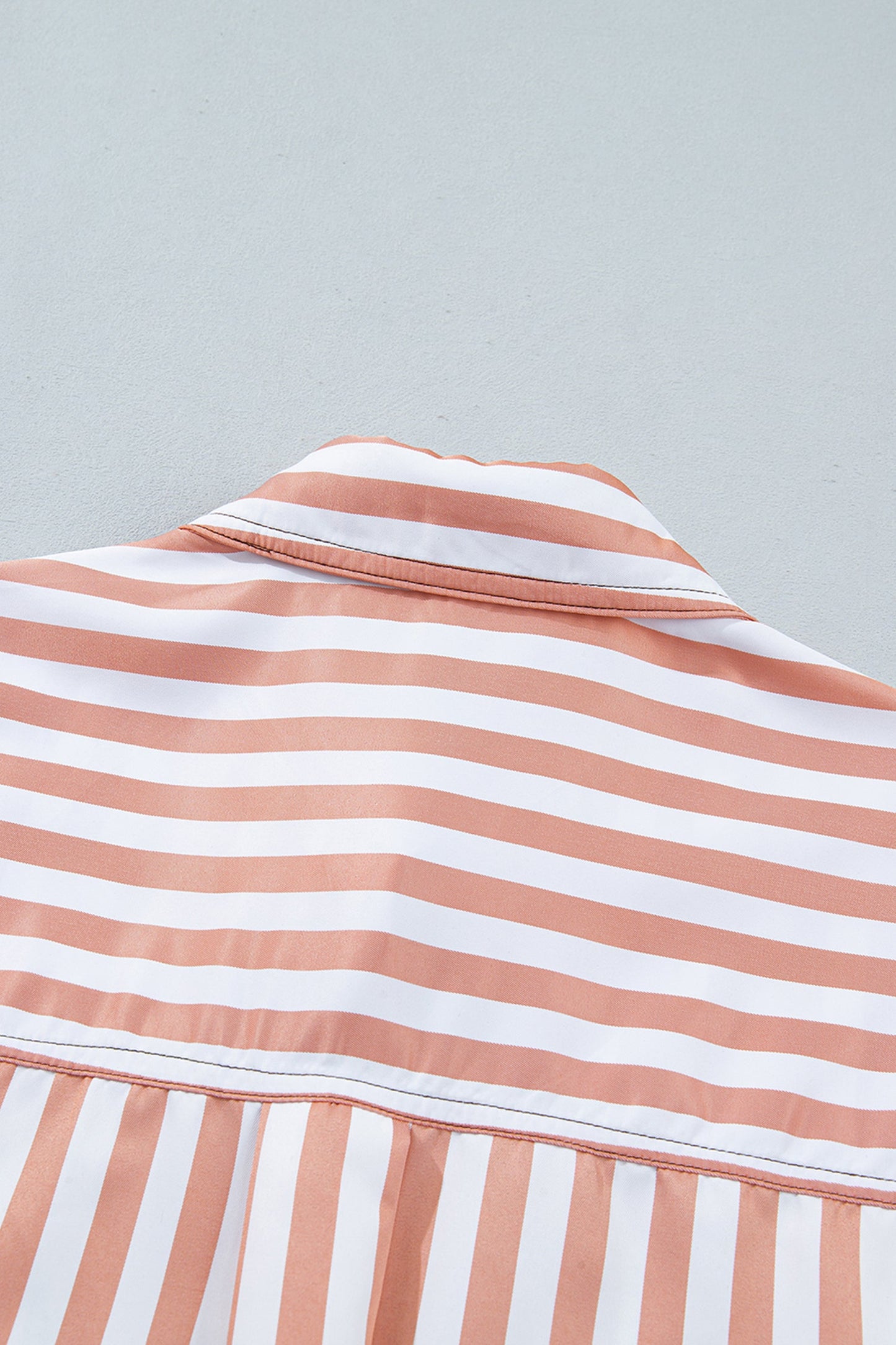 Western Stripe Button Down Long Sleeve Shirt