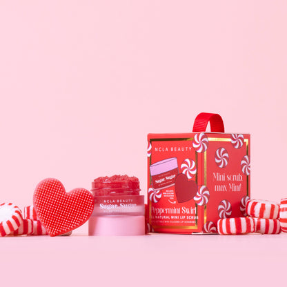 Peppermint Swirl Lip Scrub Gift Set