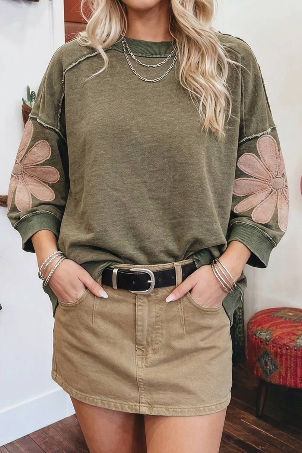 Sagebrush Daisy Pullover