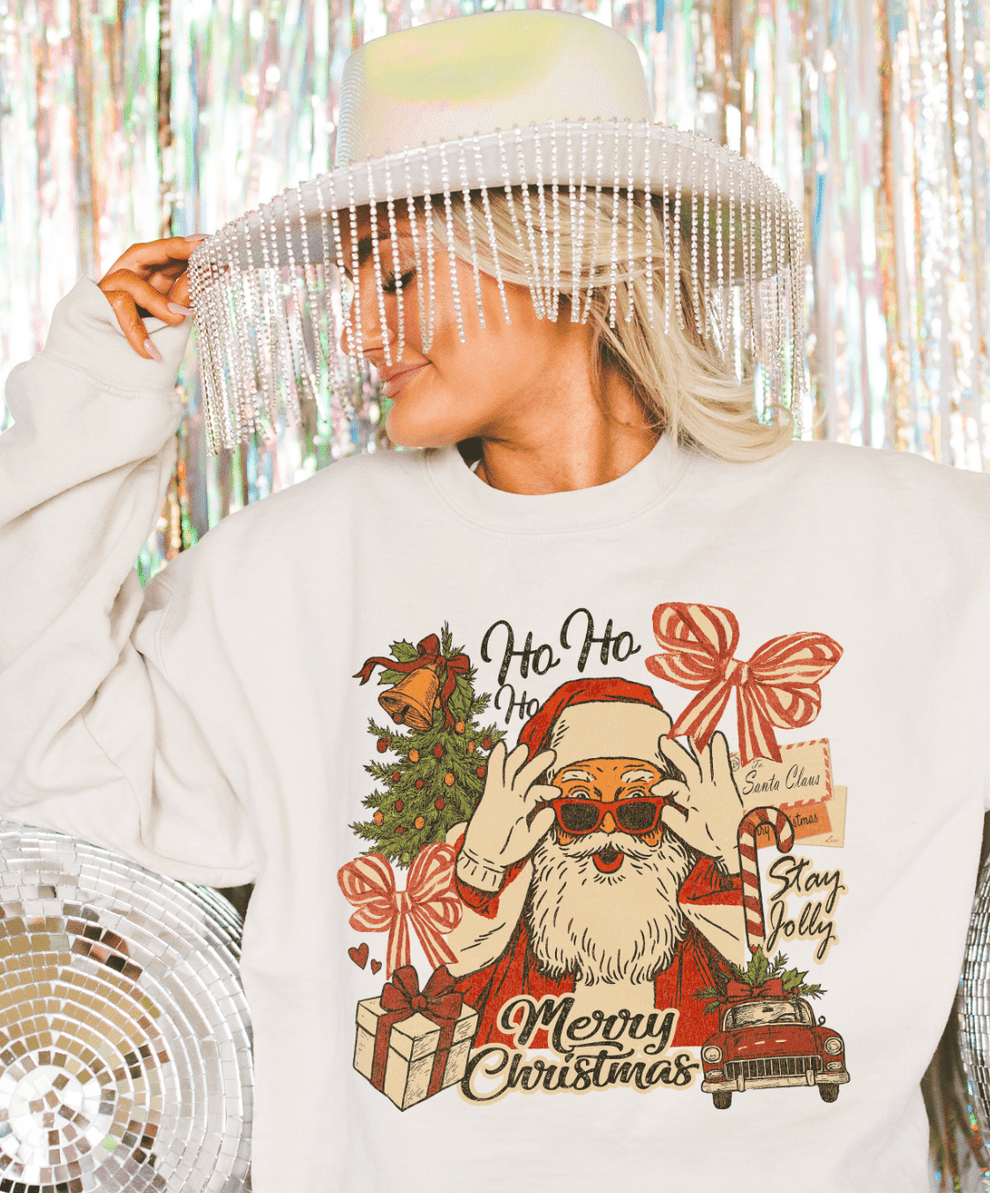 Funny Christmas Santa Collage