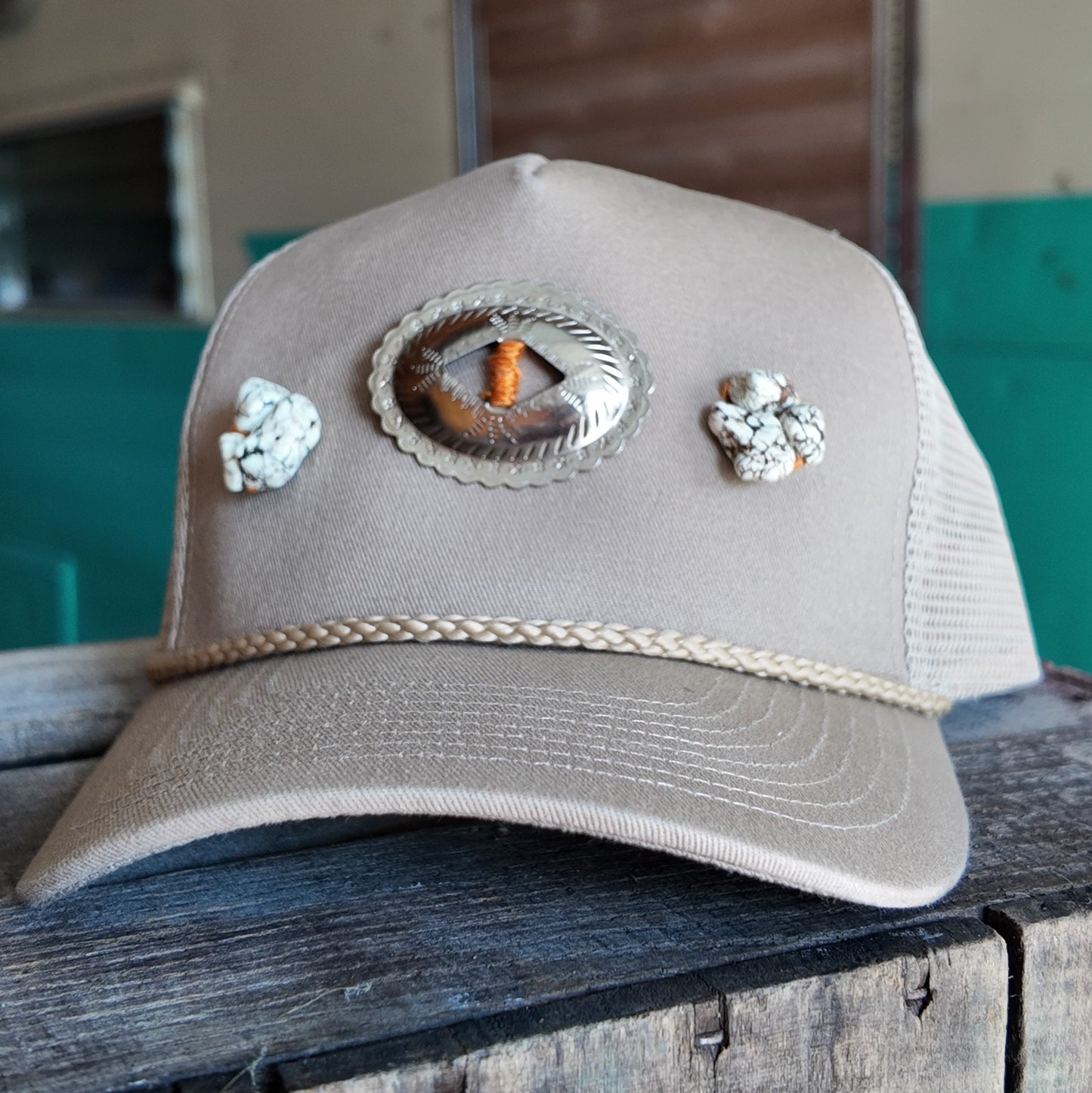 Western Concho Trucker Hats