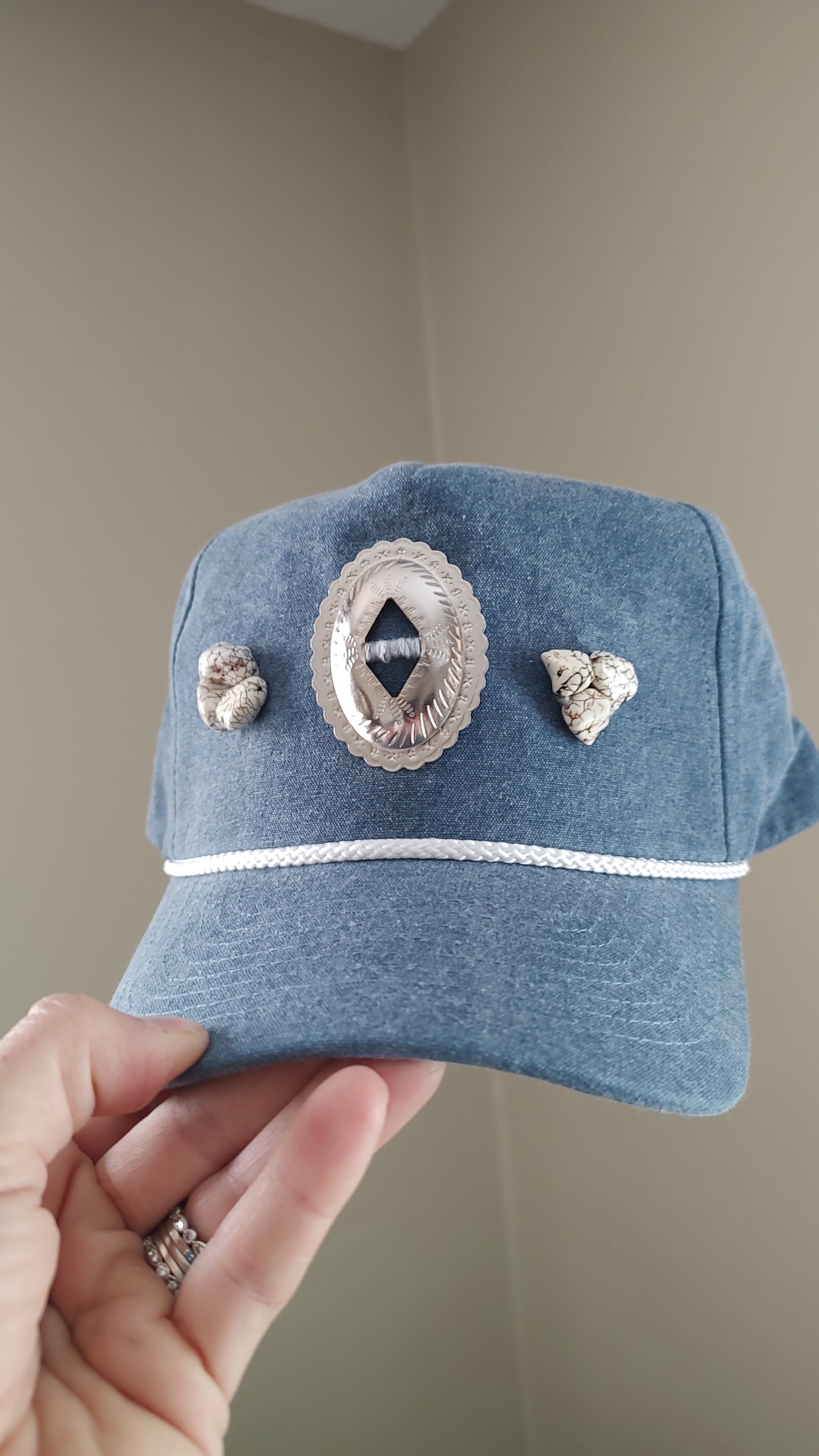 Western Concho Trucker Hats