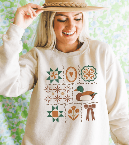 Vintage Duck Pullover