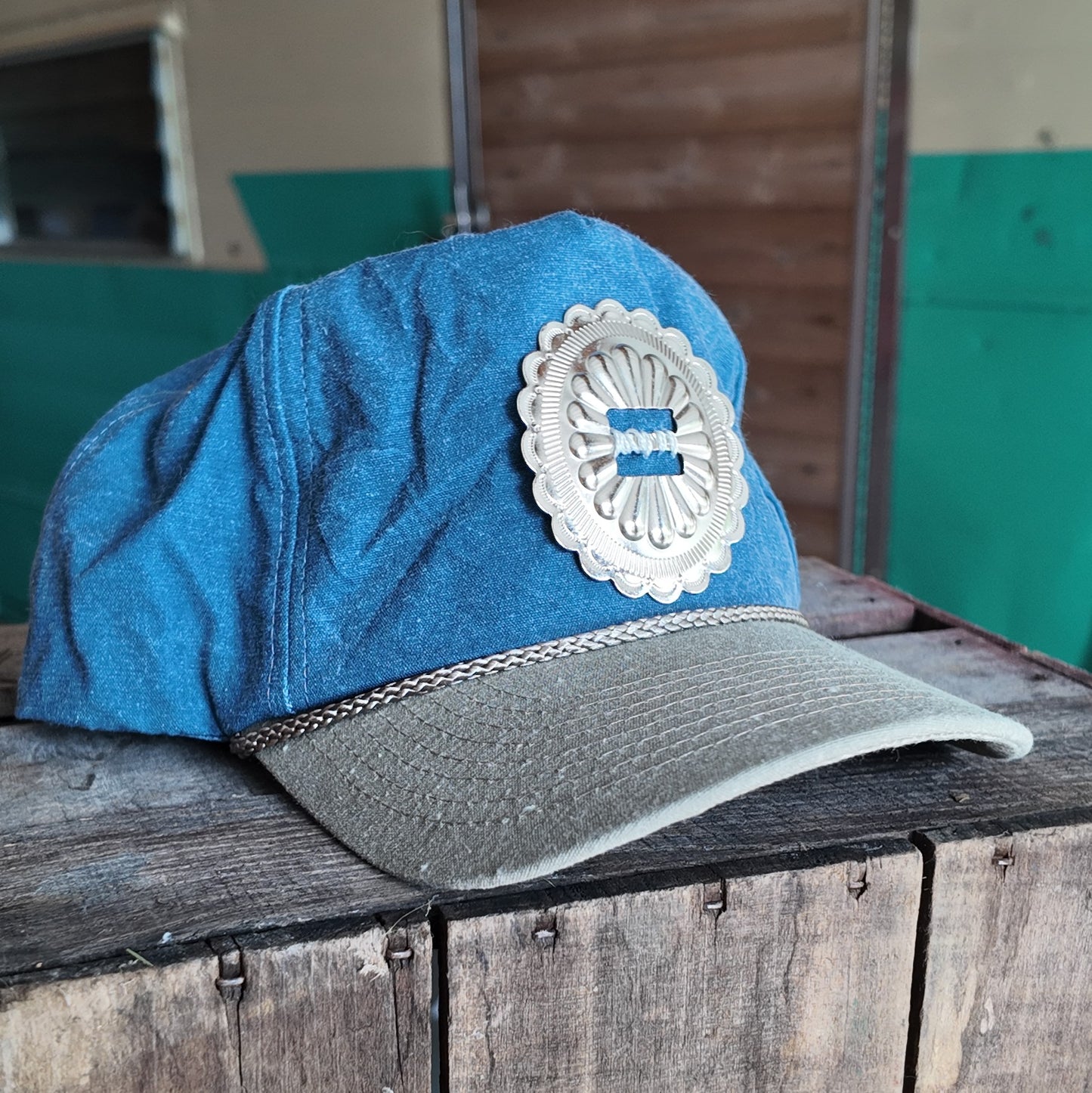 Western Concho Trucker Hats