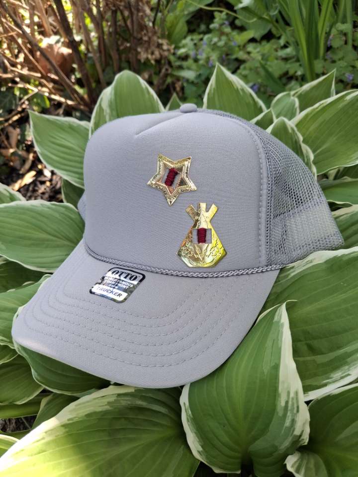 Western Concho Trucker Hats