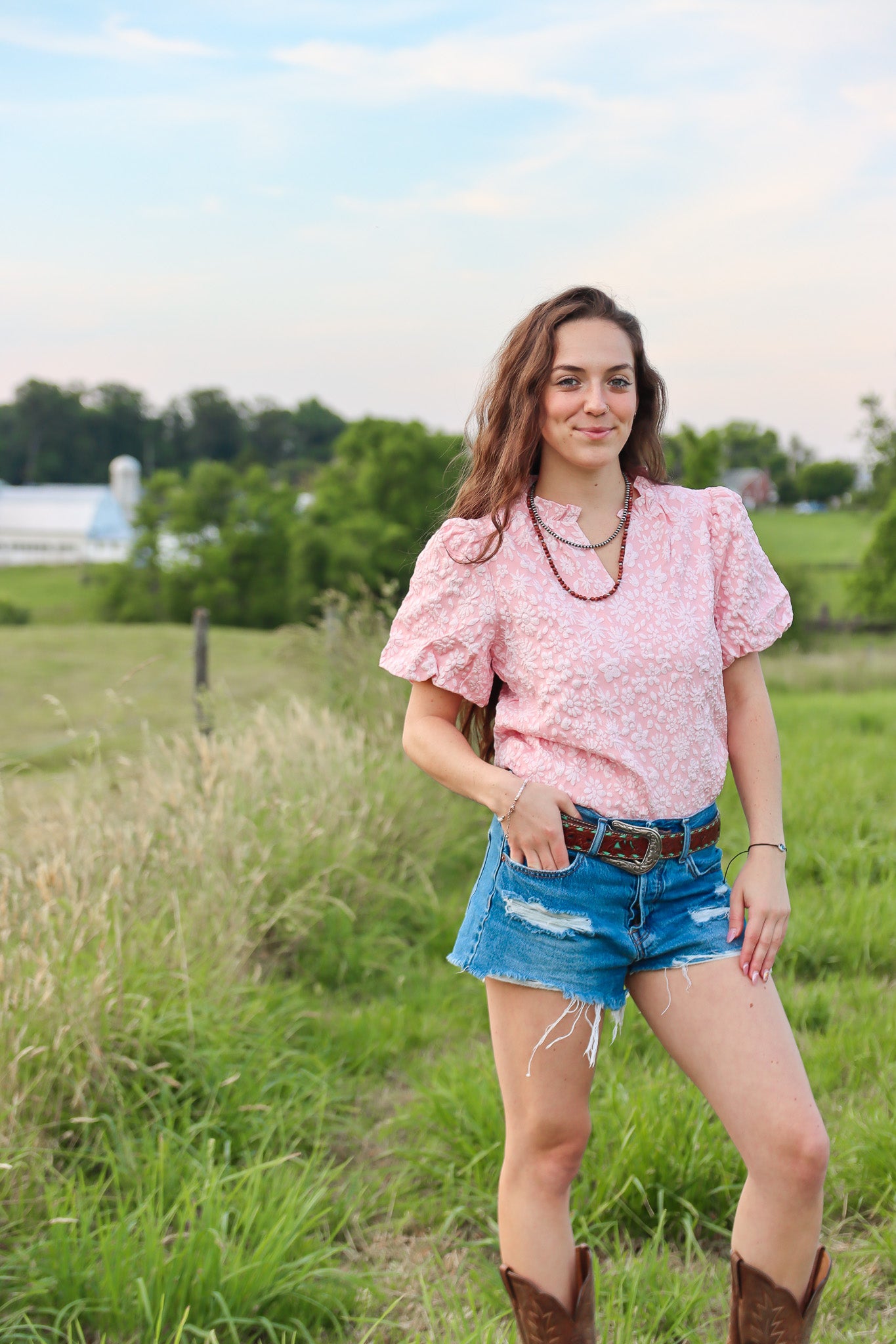 Homestead Floral Top