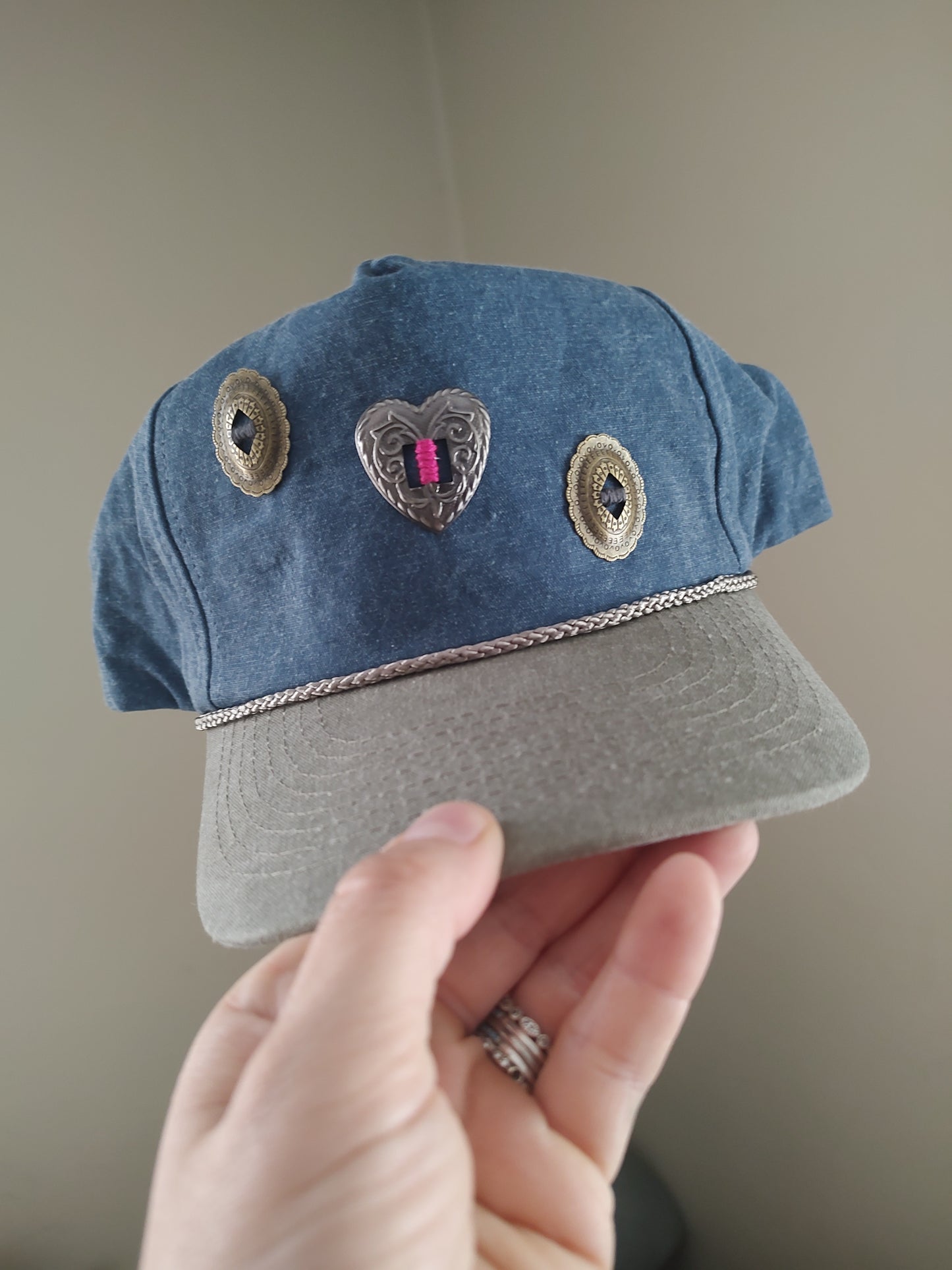 Western Concho Trucker Hats