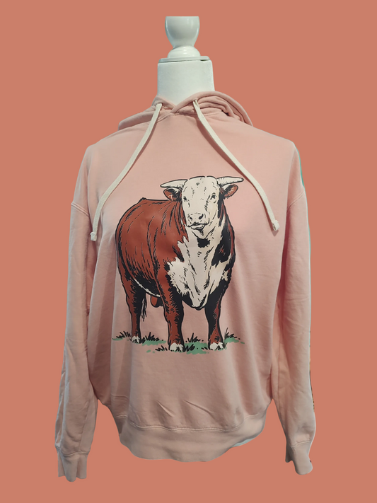 Hereford Bull Hooded Sweatshirt